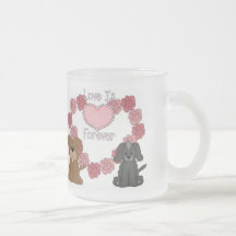 Love Dogs Forever Mugs