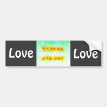 Love Equals Love Bumper Stickers
