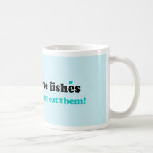 Love fishes - Mug Taza