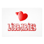 Love for Libraries Personalized Invites