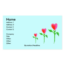 Love Grows business card