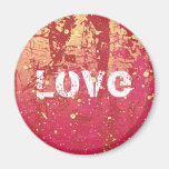 Love Grunge Urban Sunrise Magnet