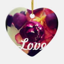 Love Hanging Christmas Tree Ornament