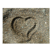 Love Heart Post Card