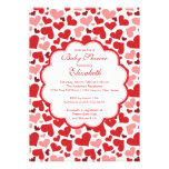 Love Heart Spring Baby Shower Invitation