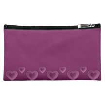 LOVE HEARTS COSMETIC BAG