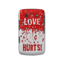 LOVE HURTS! BLACKBERRY BOLD COVER