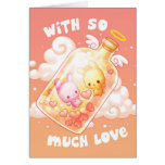 Love in a Bottle Greeting Card