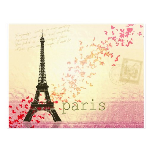 Love in Paris Post Cards