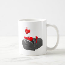 Love In The Mail Coffee Mugs