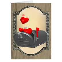 Love In The Mail Greeting Cards