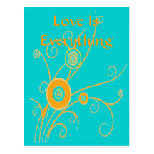 Love Is Everything Postcard