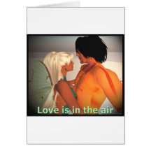 Love is in the Air Greeting Cards