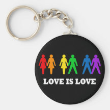 Love is Love Keychain