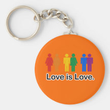 Love is Love. Keychains