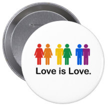 Love is Love Pinback Button