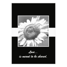 Love is Meant to be Shared Vow Renewal Invitation