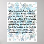 Love is patient. Love is kind. ... Poster