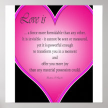 Love is print