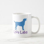 Love Labs (blue and purple) Coffee Mug