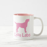 Love Labs (pink) Mugs