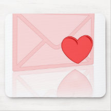 LOVE LETTERS MOUSE PADS