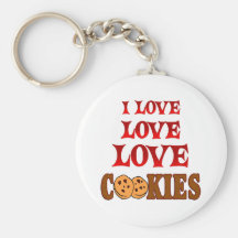 Love Love Cookies Key Chains