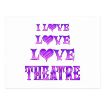 Love Love Theatre Post Card