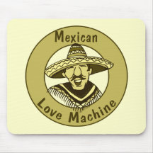 Love Machine Cinco de Mayo T-shirts and Gifts Mouse Pad