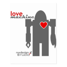 love machine postcard