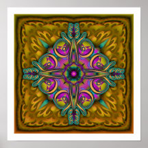 Love MandalaGram Print
