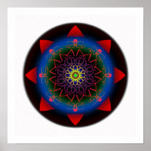 Love MandalaGram Print