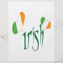 Love Me Im Irish Custom Flyer