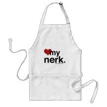 love my nerk apron