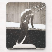 Love - New York Winter Mousepad