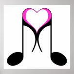 love notes : 8th note : print