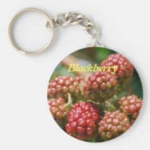 Love of Blackberries Keychain