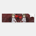 Love on a String Bumper Sticker
