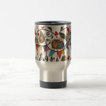 Love Owls Valentines Mug