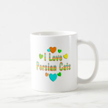 Love Persian Cats Mugs