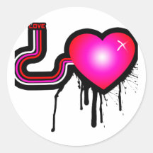 Love Pump - Emo Alternative Grunge Rock Punk Sticker