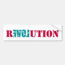 Love Revolution Bumper Sticker
