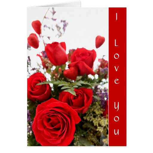 Love romance card