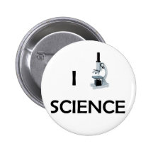 Love Science Microscope Pin