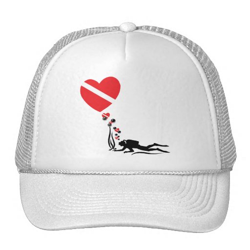 Love SCUBA Mesh Hat