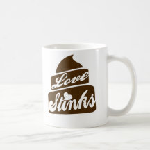 Love Stinks poo Mug