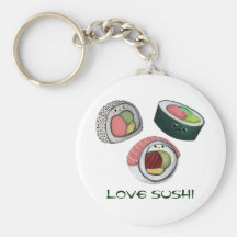 Love Sushi Keychain
