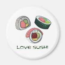 Love Sushi Magnets