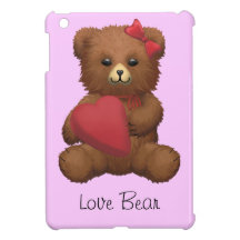 Love Teddy Bear iPad Mini Case