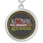 Love the Planet Go Green Necklace